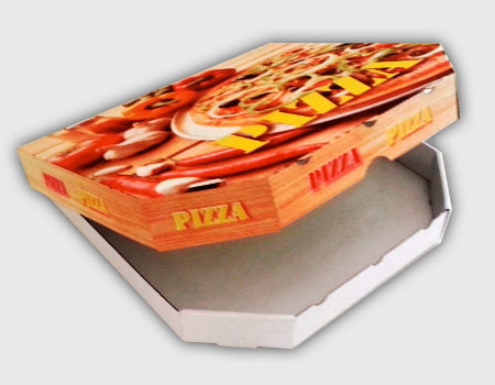 Cartoni per pizza da asporto